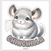 CHINCHILLA - KINDERDAGVERBLIJF STICKER (Vel)