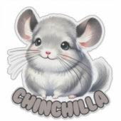 CHINCHILLA - KINDERDAGVERBLIJF STICKER (Voorkant)