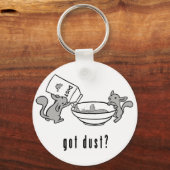 Chinchilla kreeg sleutelhanger (Voorkant)