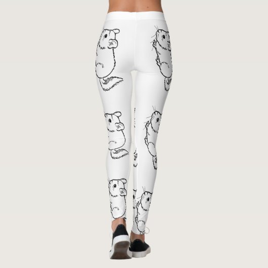 Chinchilla Leggings! Leggings (Achterkant)