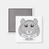 Chinchilla Magnet (Recto/Verso)