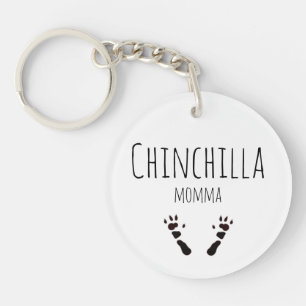 Chinchilla Momma Sleutelhanger