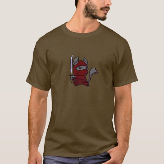 Chinchilla Ninja T-shirt (Voorkant)