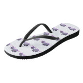 Chinchilla paar Teenslippers (Schuin)