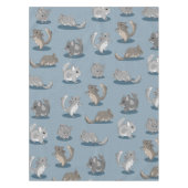 Chinchilla Pattern Tafelkleed (Voorkant)