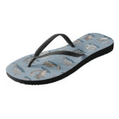 Chinchilla Pattern Teenslippers (Schuin)