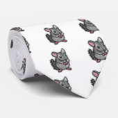 Chinchilla Stropdas (Opgerold)