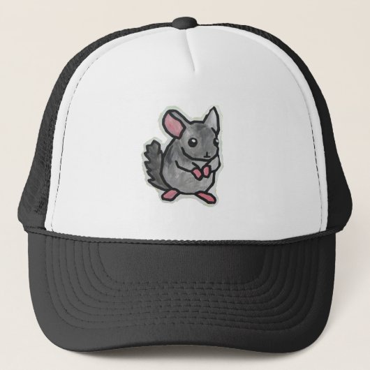 Chinchilla Trucker Pet (Voorkant)