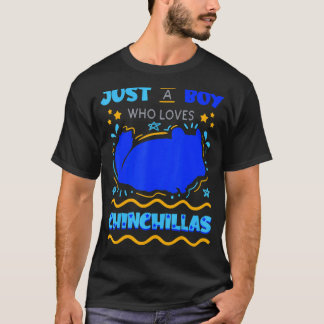 Chinchillas Net een jongen Rodent Animal T-shirt