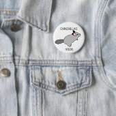 CHINCHILLAS ROCK! RONDE BUTTON 5,7 CM (In situ)