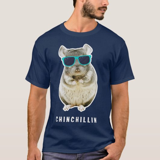 Chinchillin Funny Chinchilla Lovers T-shirt (Voorkant)