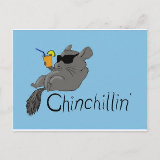 chinchilline briefkaart