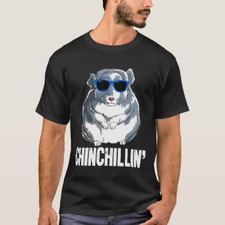 Chinchilline Schattig Cute Animal Lover T-shirt
