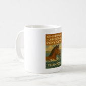 Chincoteague Island 100e Anniversaire Ponyswim mug (Devant gauche)