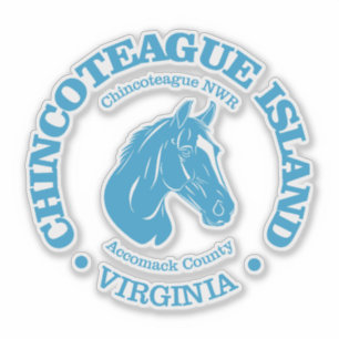 Chincoteague Island (pony) Sticker
