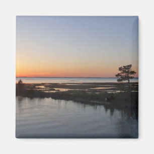 Chincoteague Sunset I Virginia Landscape Magneet