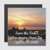 Chincoteague Sunset II Virginia Landschap (Voorkant / Achterkant)