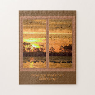 Chincoteague Sunset Jigzaag Puzzle Legpuzzel