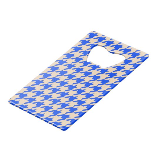 Chine Blue Houndstooth (Devant Angle)