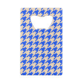 Chine Blue Houndstooth (Dos)