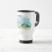 Chine Carlins Voyage en voiture Mug (Devant droit)