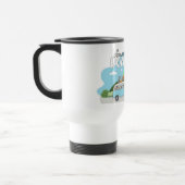 Chine Carlins Voyage en voiture Mug (Gauche)