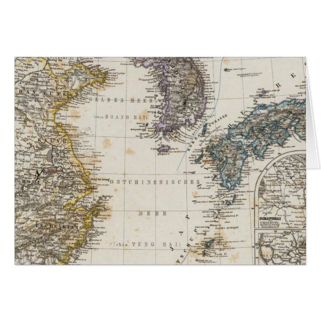 Chine, Corée, Japon (Devant horizontal)