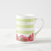Chine de la fleur de naissance et de Gem Strig Mug (Droite)