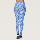 Chine Leggings bleu et blanc (Dos)