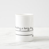 Chine osseuse Dachshund Mug (Devant)