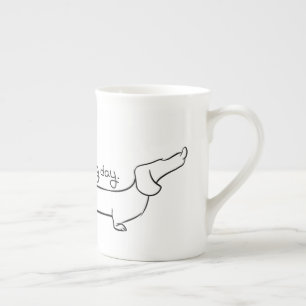 Chine osseuse Dachshund Mug