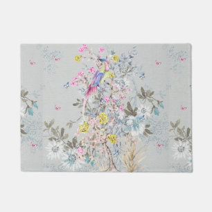 Chine soirée, toile, natuur scène, antiek, patro deurmat