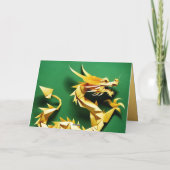 Chine Y Dragon de Bois Année 2024 Carte de vacance (Dos)