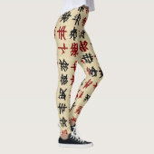Chinees alfabet leggings (Rechts)