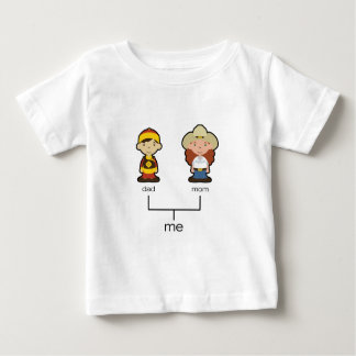 Chinees/Amerikaans T-shirt voor de familie van de