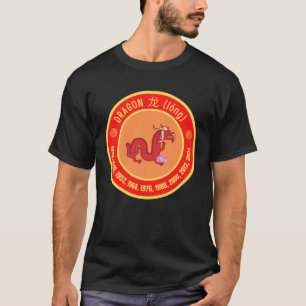 Chinees Astrology Dragon-teken T-shirt