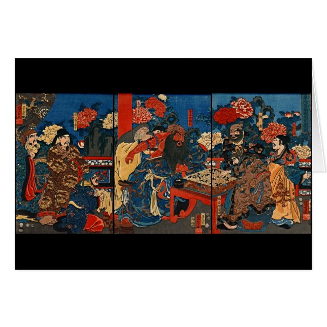 Chinees Baron Kan-u 1853 (Voorkant Horizontaal)