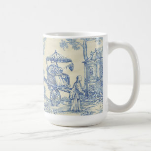 Chinees Blauw Toile Koffiemok