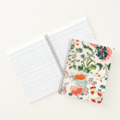 Chinees bloempatroon midden 18e eeuw notitieboek (Binnen)