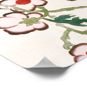 Chinees bloempatroon midden 18e eeuw poster (Hoek)