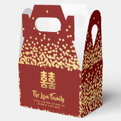 Chinees bruiloft 中 het 喜婚 het anticonceptiemiddel  bedankdoosjes (Geopend)