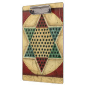 Chinees checkboard van Ethan Harper Klembord (Links)