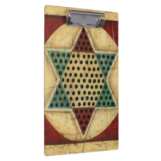  Chinees checkboard van Ethan Harper Klembord (Rechts)