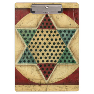 Chinees checkboard van Ethan Harper Klembord