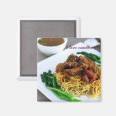 Chinees Chow Mein Collectie Magnet Magneet (Voorkant / Achterkant)