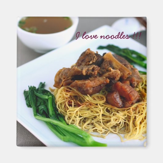 Chinees Chow Mein Collectie Magnet Magneet (Voorkant)