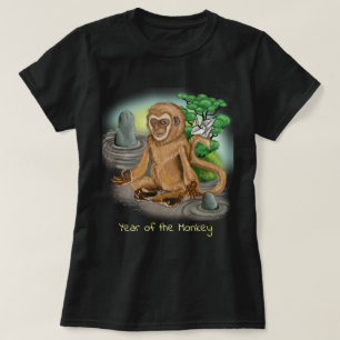 Chinees dierjaar van de aap t-shirt