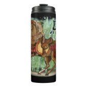 Chinees dierjaar van het paard thermosbeker (Voorkant)