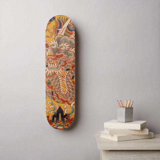 Chinees Dragon  Tapestry Cool Wall Art Skateboard (Muurkunst)