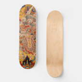 Chinees Dragon  Tapestry Cool Wall Art Skateboard (Voorkant)